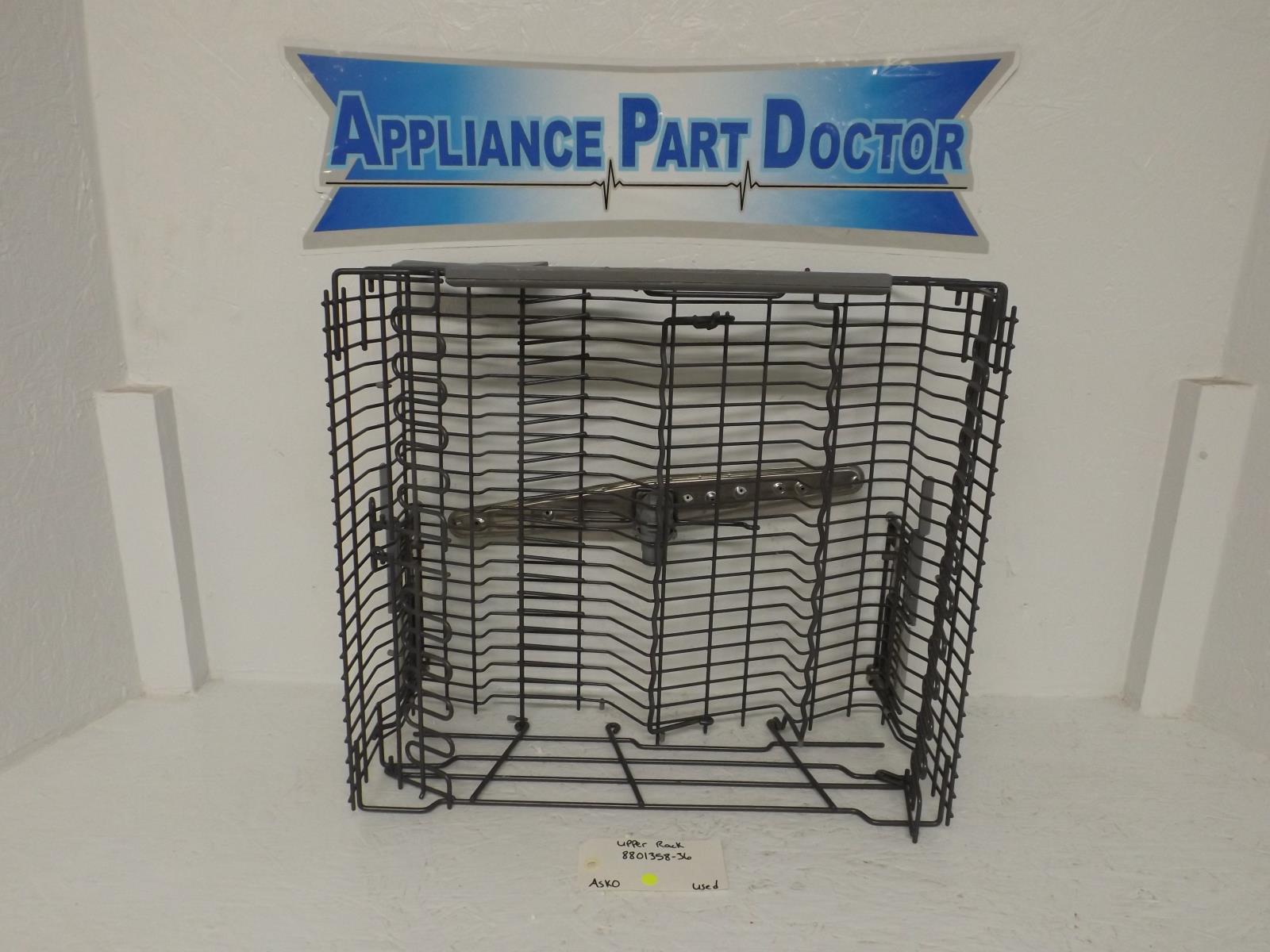 ASKO Dishwasher 8801358-36 Upper Rack Used ASKO Dishwasher 8801358-36 Upper Rack Used